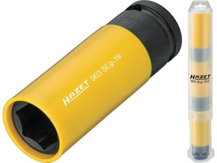 Kované vnitřní nástrčné klíče hluboké 1/2"šestihranné 19 mm - 3 ks 903SLg-19/3 HAZET - HA191734