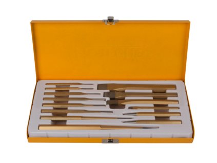 Sada sekáčů, vyrážečů a důlčíků, 14 ks - HT390415