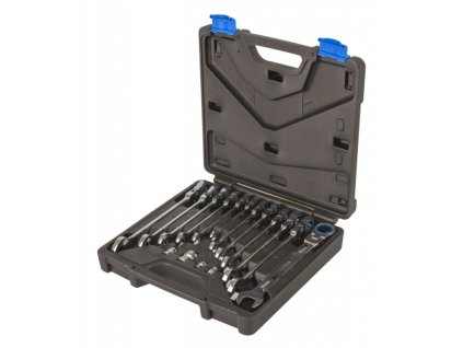 Sada flexibilních očkoplochých ráčnových klíčů 16 ks - LI1209