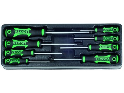 TORX šroubováky, 8 dílů ve výplni do dílenského vozíku - LIACK384013
