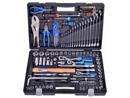 Sada nářadí s Gola sadou 1/4", 3/8" a 1/2", 131 ks - LIALK8022F