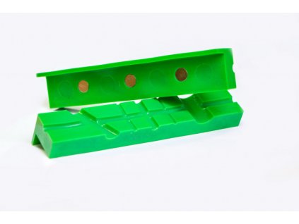 Magnetické TPU čelisti do svěráku 158x30x27 mm - QJ70516