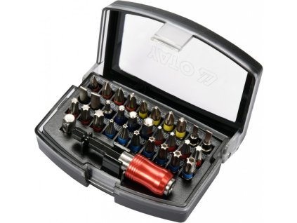 Sada bitů s adaptérem 1/4" 32 ks - YT-04622