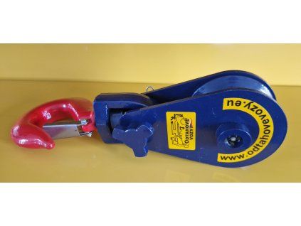 Snatch Block with Hook 4 T