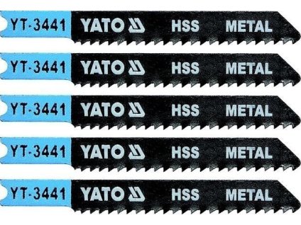 List pilový do přímočaré pily 70 mm na kov TPI12 5 ks
