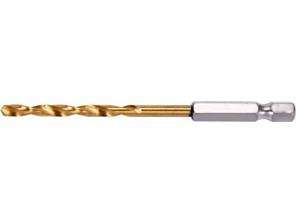 Vrták na kov 4,2mm TITAN HEX 1/4", délka 95mm - YT-44758