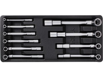 Vložka do zásuvky - klíče nástrčné 7-19 mm, 10 ks CrV