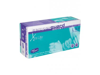 Jednorázové rukavice SEMPERGUARD® Xtra Lite - nepudrované
