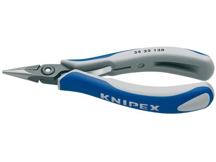 Přesné rovné půlkulaté kleště na elektroniku 135 mm  - 3422130