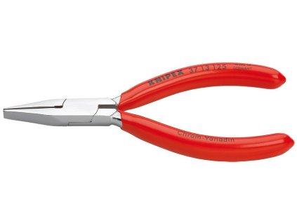 Rovné ploché kleště 125 mm Knipex pro jemnou mechaniku chromované - 3713125