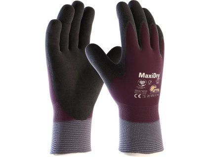 ATG® zimní rukavice MaxiDry® Zero™ 56-451 07 (Barva růžové a fialové odstíny, Velikost 07)