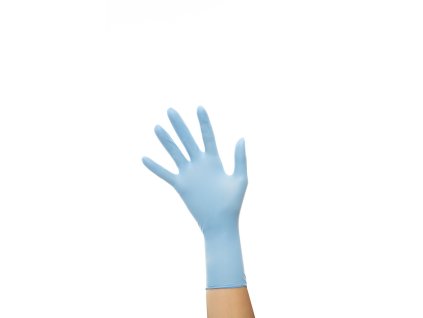 Jednorázové rukavice SEMPERGUARD® aeroTOUCH - nepudrované - modré 07 (Barva modré odstíny, Velikost 07)