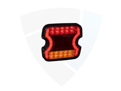Zadní LED svítilna levá, 10-30V, 4 funkce