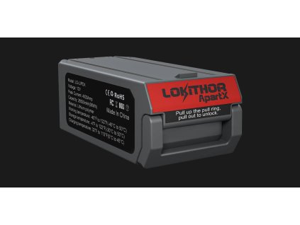 Náhradní baterie LO-LiPO - Lokithor ApartX 12V, 1500Amp