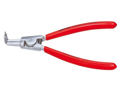 Vnější zahnuté kleště na pojistné kroužky chromované 125 mm  - 4623A11 Knipex