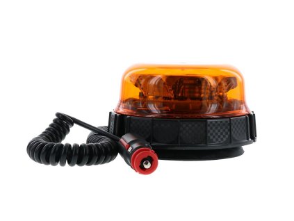 Magnetický LED maják - Oranžový - 3 funkce