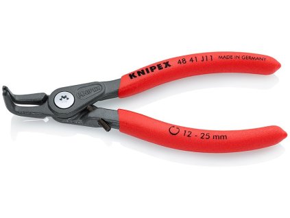 Vnitřní zahnuté kleště na pojistné kroužky 130 mm  - 4841J11 Knipex