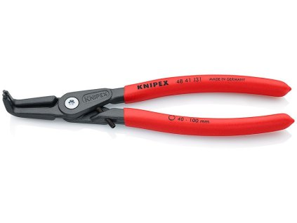 Vnitřní zahnuté kleště na pojistné kroužky 210 mm  - 4841J31 Knipex