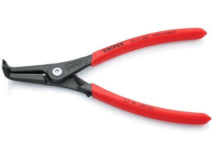 Vnější zahnuté kleště na pojistné kroužky 210 mm  - 4941A31 Knipex