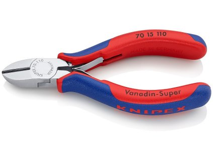 Boční štípací kleště chromované 110 mm  - 7015110