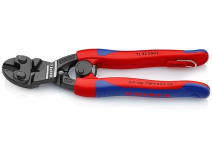 Pákové štípací kleště KNIPEX CoBolt ® 200 mm  - 7122200T