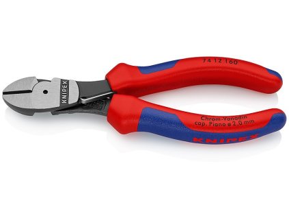 Silové boční štípací kleště 160 mm  - 7412160