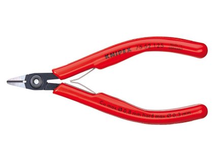 Boční štípací kleště pro elektroniku brunýrované 125 mm  - 7552125