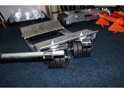 Heavy Line Wheel Dolly with Steerable Rubber Wheels