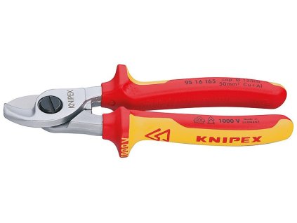 Kabelové nůžky izolované vícesložkovými návleky, certifikace VDE 165 mm  - 9516165