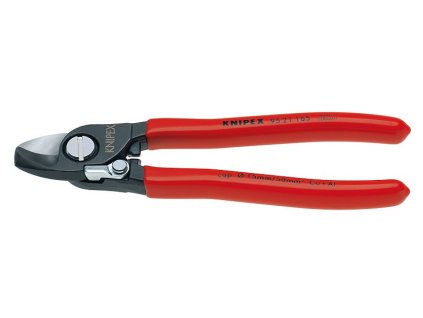 Kabelové nůžky s otevírací pružinou potaženo plastem 165 mm  - 9521165