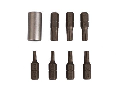 Pětihranný torx s dírou v sadě, 8 kusů - AH0117