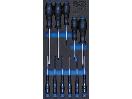 Sada šroubováků v pěnové výplni, 11 ks - B4131