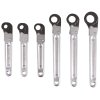 Sada nastavitelných otevřených klíčů, 6 ks - LI7012