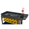 Dílenský vozík s boxy 790 x 430 x 855 mm, 32 boxů - PSB7943