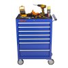 Modrý dílenský vozík na nářadí - TBR4007-X