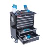 Dílenský vozík ZEUS s nářadím, 255 dílů - TBR4007UBAL