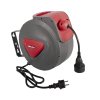 Samonavíjecí buben s elektrickým kabelem a zásuvkou 12m - XBEB01-12