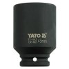 Kovaný vnitřní nástrčný klíč hluboký 3/4"šestihranný 43 mm CrMo YATO - YT-1143