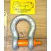 HA2 High-Strength Omega Shackle with Screw Pin, Galvanized