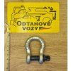 HA2 High-Strength Omega Shackle with Screw Pin, Galvanized