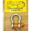 HA2 High-Strength Omega Shackle with Screw Pin, Galvanized