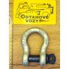 HA2 High-Strength Omega Shackle with Screw Pin, Galvanized