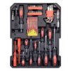 Sada nářadí v kufru 186 dílů, AL konstrukce KRAFT SUITE - 09457