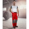 Kalhoty ARDON®2STRONG červeno - šedé