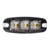 45LW0036 2 zableskovy majak 3led slim s el kabelem 350mm