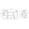 DWT 18500 HD EN Electric Winch Voltage: 24V