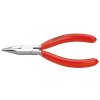 Rovné půlkulaté kleště 125 mm Knipex pro jemnou mechaniku chromované - 3733125