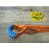 50mm Lashing Strap with Eyelets for Securing a Wheel with Tyre