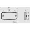 LEDSON Optoline D amber side marker light