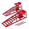 Nájezdové rampy s hydraulickým zvedákem, pár - 2 t - AH019333